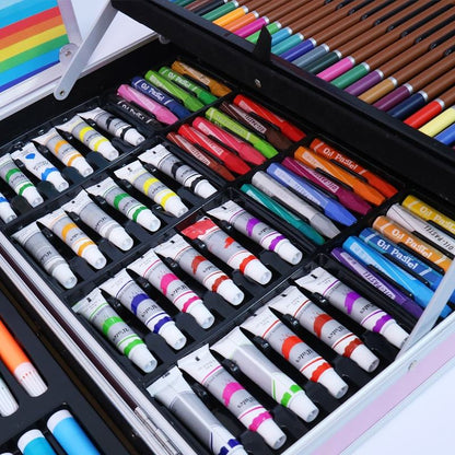 145 PCS Unicorn Art Kit for Kids | All-in-One Coloring & Drawing Set | Creative Gift Box for Boys & Girls (3–10 Years)