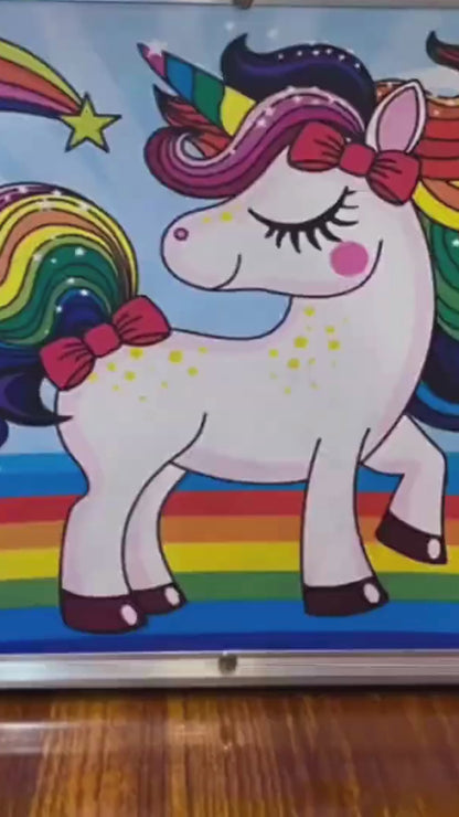 145 PCS Unicorn Art Kit for Kids | All-in-One Coloring & Drawing Set | Creative Gift Box for Boys & Girls (3–10 Years)
